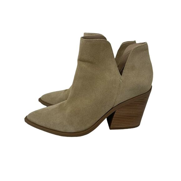 Gianni Bini Huttsen Suede Stacked Heel Booties Women’s 10M - Picture 3 of 11